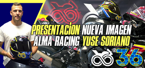 Alma Racing Team y Champs Power presentan la nueva imagen de Yuse Soriano