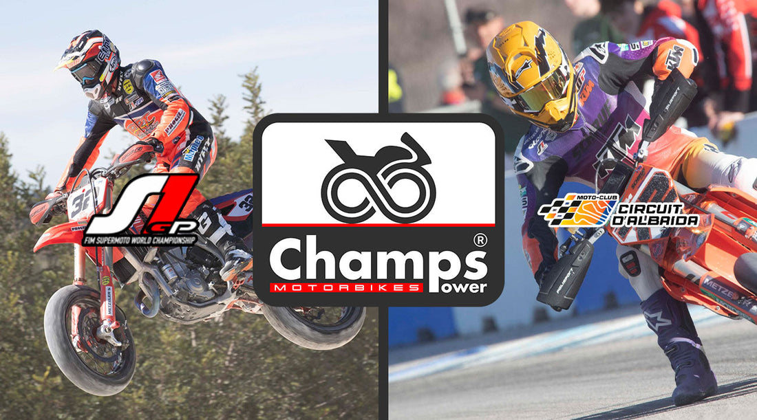 El Mundial de Supermoto llega a Albaida con Champs Power presente
