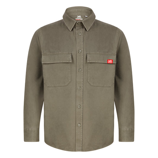 CAMISA PREMIUM CHAMPS POWER SUPABAIKU OLIVE GREEN