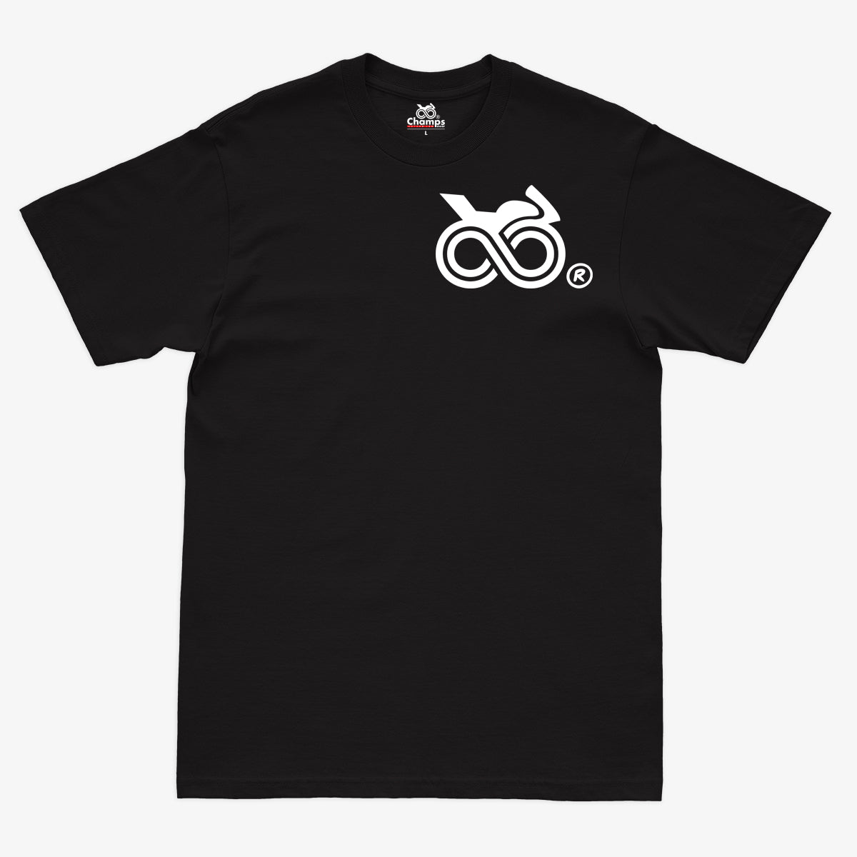 CAMISETA PREMIUM CHAMPS POWER BASIC BLACK