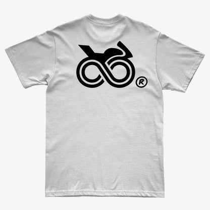 Vista trasera de CAMISETA PREMIUM CHAMPS POWER BASIC WHITE