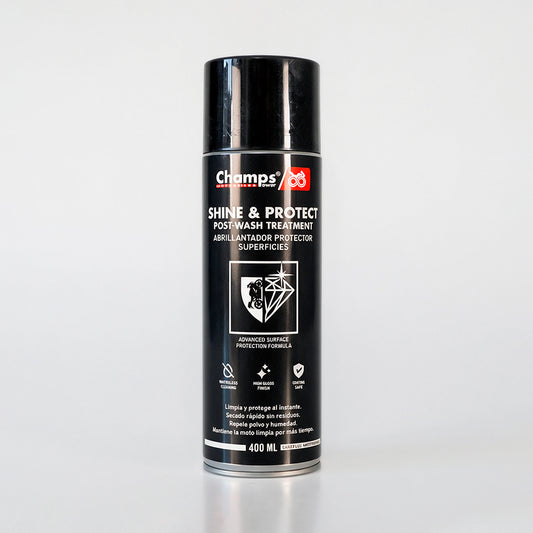 Envase de ABRILLANTADOR PROTECTOR · Limpieza en seco